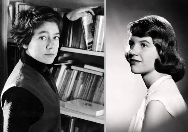 Alejandra Pizarnik y Silvia Plath